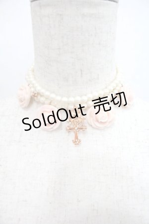 画像: BABY,THE STARS SHINE BRIGHT / Juno’s Bouquet Rose チョーカー  ピンク I-25-12-24-007-BA-AC-SA-ZI