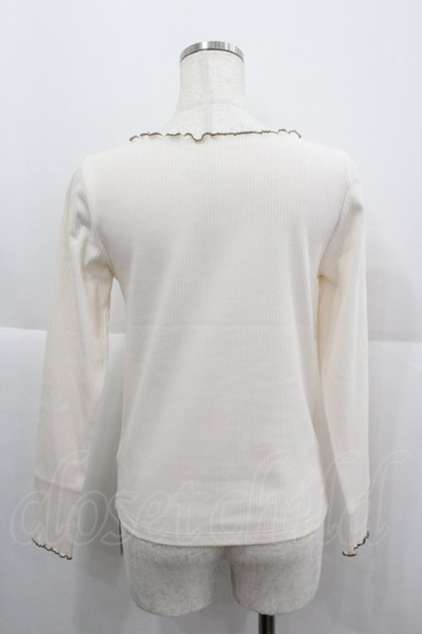 画像2: axes femme / メローインナープルオーバー M キナリ I-25-12-24-068-AX-TO-TE-ZI (2)