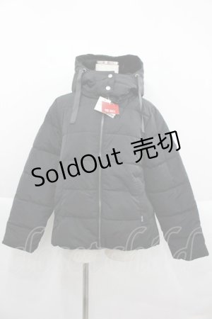 画像: PINK HOUSE / 2021年ハッピーセット ハーフメモリーフード ブルゾン  黒 I-25-12-24-092-LO-CO-SA-ZI