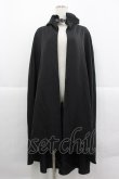 画像1: Moi-meme-Moitie / 蝙蝠マント  黒 I-25-12-24-094-MO-JA-SA-ZI (1)