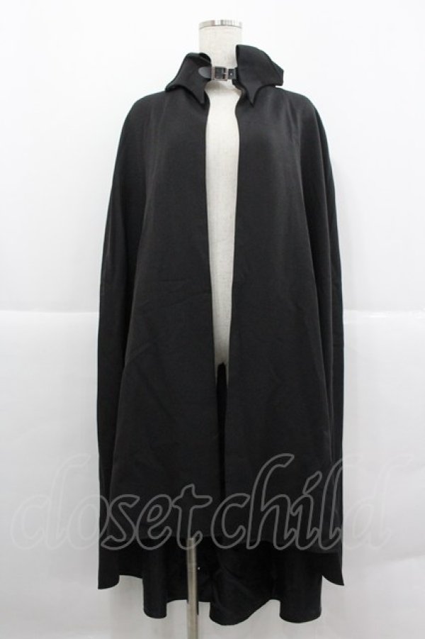 画像1: Moi-meme-Moitie / 蝙蝠マント  黒 I-25-12-24-094-MO-JA-SA-ZI (1)