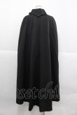 画像2: Moi-meme-Moitie / 蝙蝠マント  黒 I-25-12-24-094-MO-JA-SA-ZI (2)