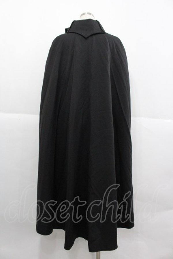画像2: Moi-meme-Moitie / 蝙蝠マント  黒 I-25-12-24-094-MO-JA-SA-ZI (2)