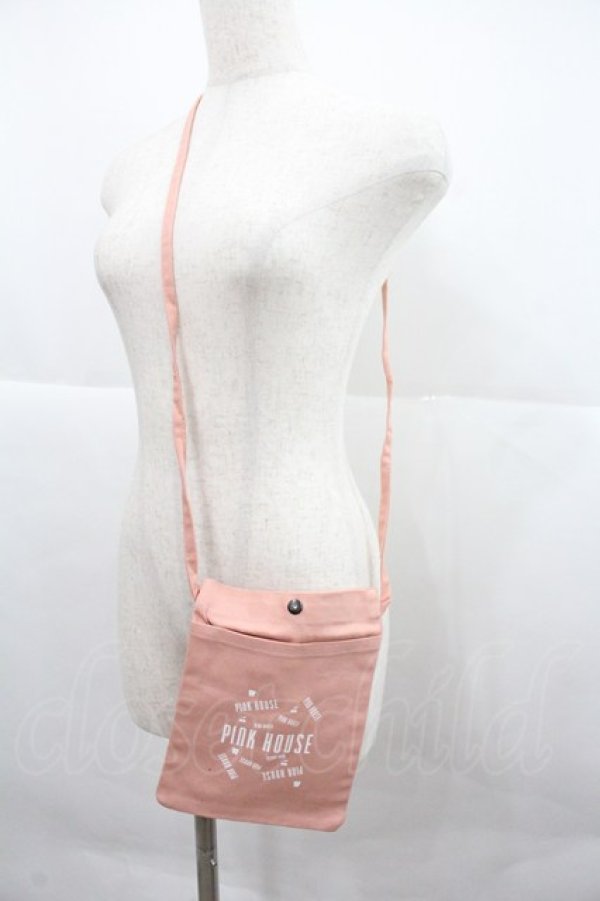 画像1: PINK HOUSE / サコッシュ  ピンク I-25-12-24-002-LO-BG-SA-ZI (1)