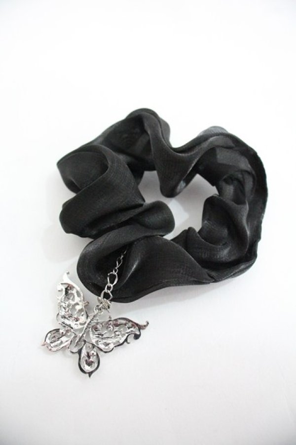 画像2: axes femme / THANKS FES ノベルティシュシュ  黒 I-25-12-24-016-AX-AC-SA-ZI (2)