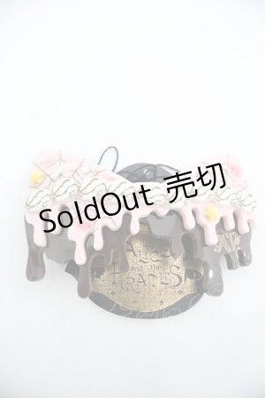 画像: ALICE and the PIRATES / Melty Nightmare Chocolateバレッタ  ピンク I-25-12-24-017-PA-AC-SA-ZI