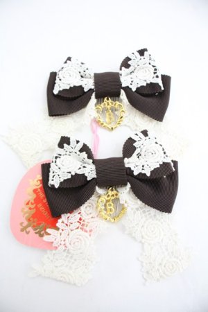 画像: BABY,THE STARS SHINE BRIGHT / プリンセスドロップゆらゆらコーム  ブラウン I-25-12-24-018-BA-AC-SA-ZI