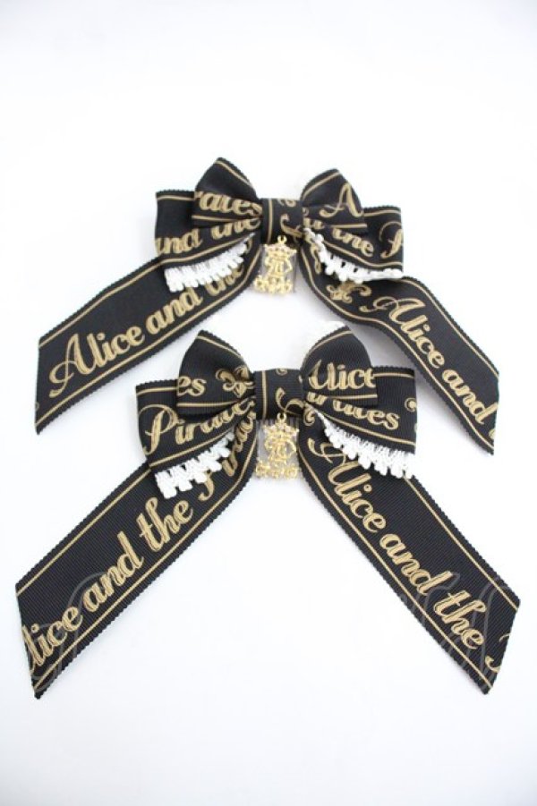 画像1: ALICE and the PIRATES / パイレーツロゴグログランコーム  黒 I-25-12-24-019-PA-AC-SA-ZI (1)