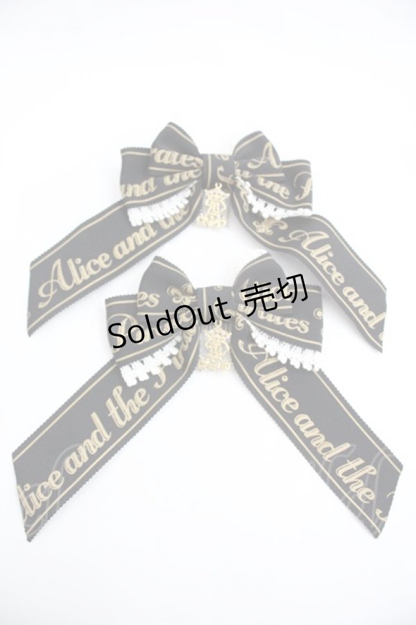 画像1: ALICE and the PIRATES / パイレーツロゴグログランコーム  黒 I-25-12-24-019-PA-AC-SA-ZI (1)