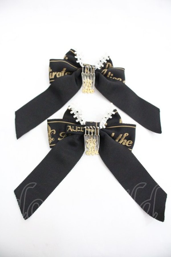 画像2: ALICE and the PIRATES / パイレーツロゴグログランコーム  黒 I-25-12-24-019-PA-AC-SA-ZI (2)