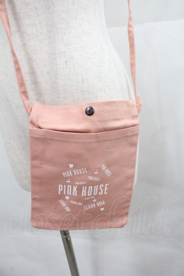 画像2: PINK HOUSE / サコッシュ  ピンク I-25-12-24-002-LO-BG-SA-ZI (2)