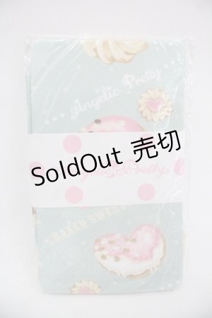画像: Angelic Pretty / Baked Sweets Paradeタイツ  ミント I-25-12-24-023-AP-ZA-SA-ZI