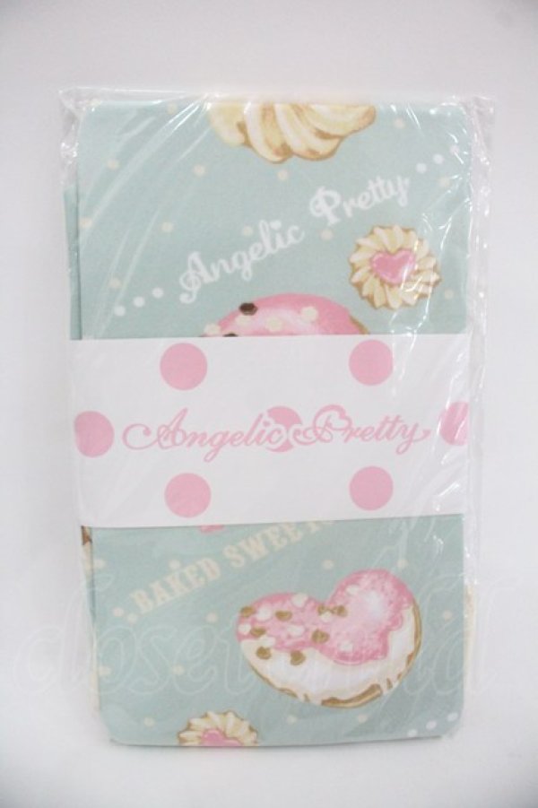 画像1: Angelic Pretty / Baked Sweets Paradeタイツ  ミント I-25-12-24-023-AP-ZA-SA-ZI (1)