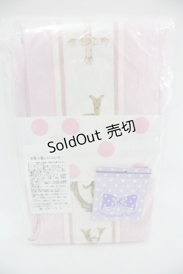 画像2: Angelic Pretty / Charlotte's Bearタイツ  ピンク I-25-12-24-024-AP-AC-SA-ZI (2)