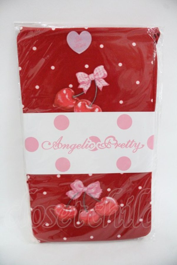 画像1: Angelic Pretty / Wrapping Cherryタイツ  赤 I-25-12-24-026-AP-AC-SA-ZI (1)