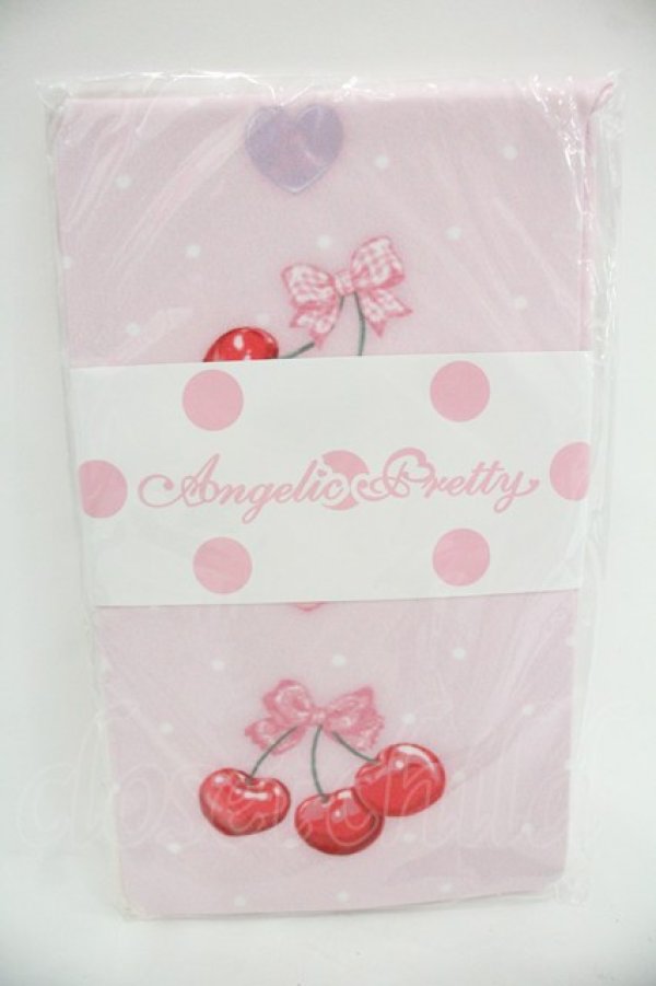 画像1: Angelic Pretty / Wrapping Cherryタイツ  ピンク I-25-12-24-028-AP-AC-SA-ZI (1)