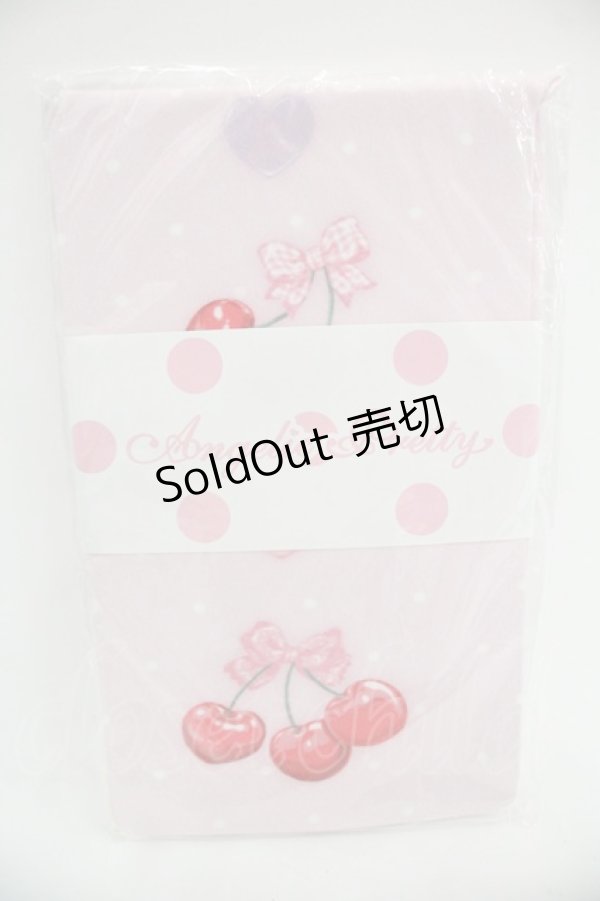 画像1: Angelic Pretty / Wrapping Cherryタイツ  ピンク I-25-12-24-028-AP-AC-SA-ZI (1)