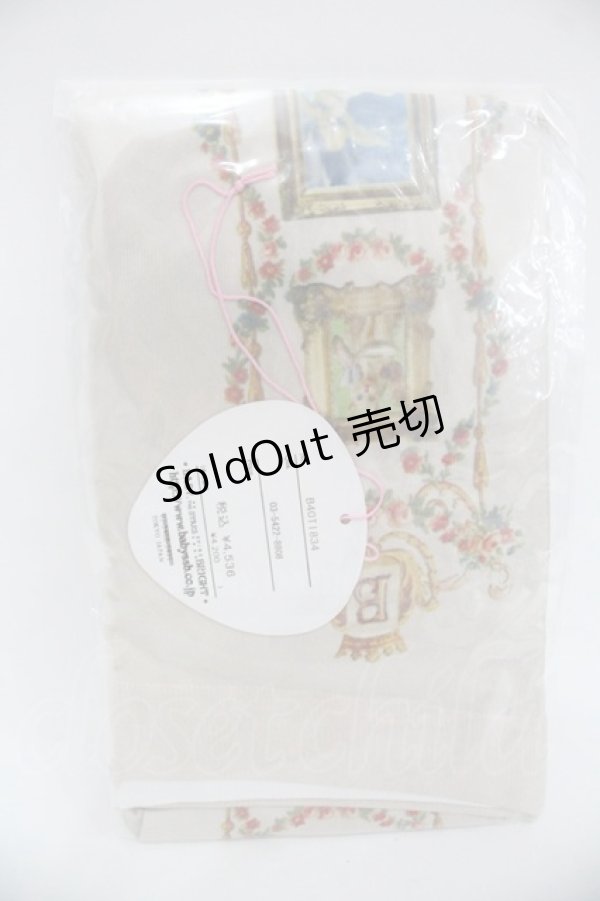 画像2: BABY,THE STARS SHINE BRIGHT / Mon Chouchou Hermitage柄タイツ  キナリ I-25-12-24-029-BA-ZA-SA-ZI (2)