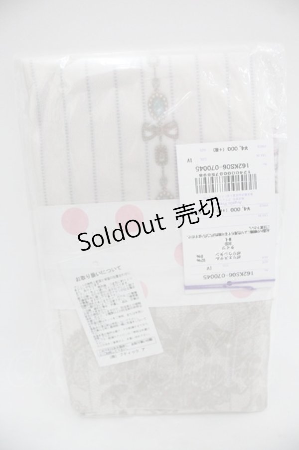 画像2: Angelic Pretty / Antoinette Decorationタイツ  アイボリー I-25-12-24-031-AP-ZA-SA-ZI (2)