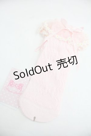 画像: Angelic Pretty / マーガレットクルー丈ソックス  ピンク I-25-12-24-034-AP-ZA-SA-ZI