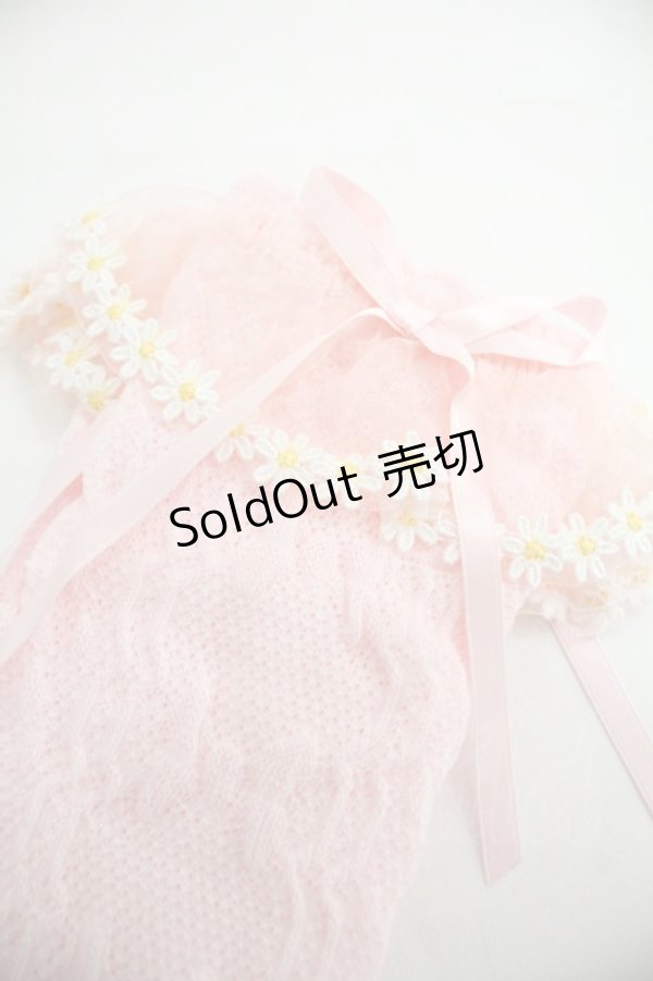 画像3: Angelic Pretty / マーガレットクルー丈ソックス  ピンク I-25-12-24-034-AP-ZA-SA-ZI (3)