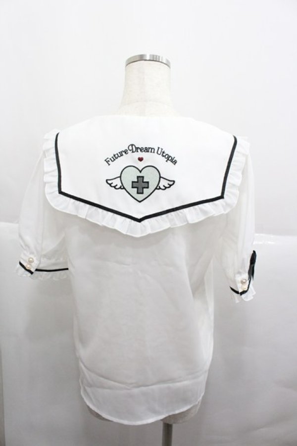 画像2: Amavel / Lovely Medical Angelブラウス  ミント I-25-12-27-005-CA-BL-SA-ZI (2)