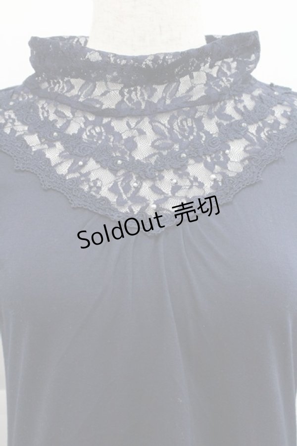 画像3: axes femme / 透けディテールタートル M ネイビー I-25-12-27-047-AX-TO-TE-ZI (3)