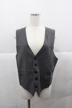 画像: AXES-X / ヘリンボーンベスト M グレー I-25-12-27-008-LO-TO-SA-ZI