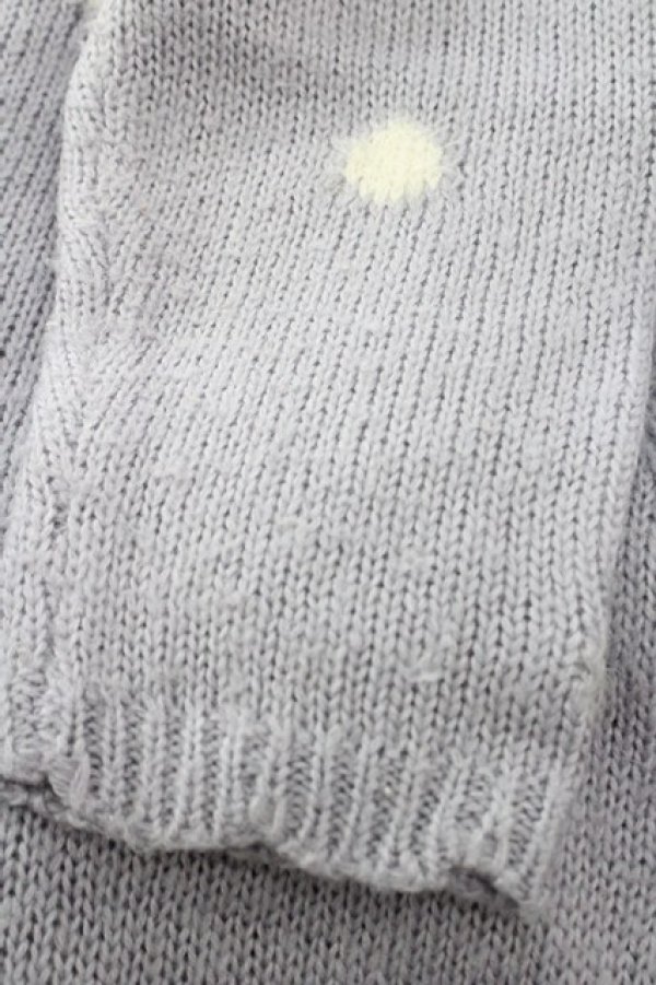 画像5: axes femme / ドットニットカーディガン  ラベンダーＸ白 I-25-12-27-051-AX-TO-SA-ZI (5)