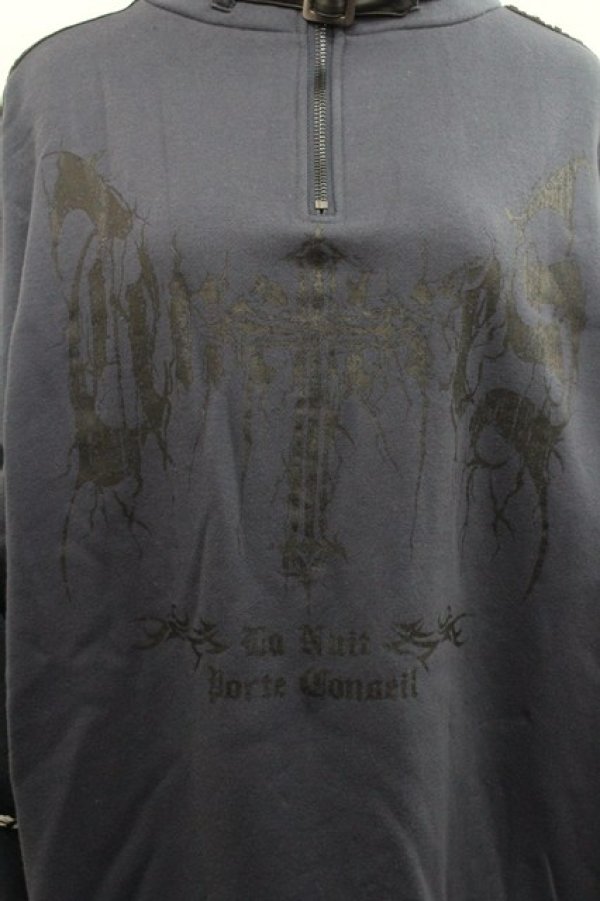 画像3: NOEMIE / ハイネックベルトBIGスウェット  グレー I-25-12-27-061-LO-TO-SA-ZI (3)