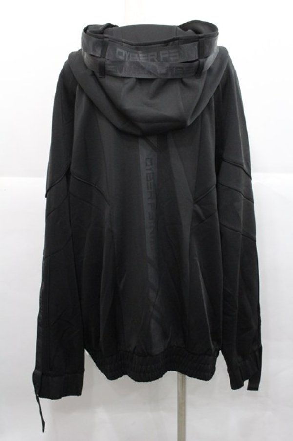 画像2: REVENGE GALLERY / ベルトデザインパーカー  黒 I-25-12-27-062-0-TO-SA-ZI (2)