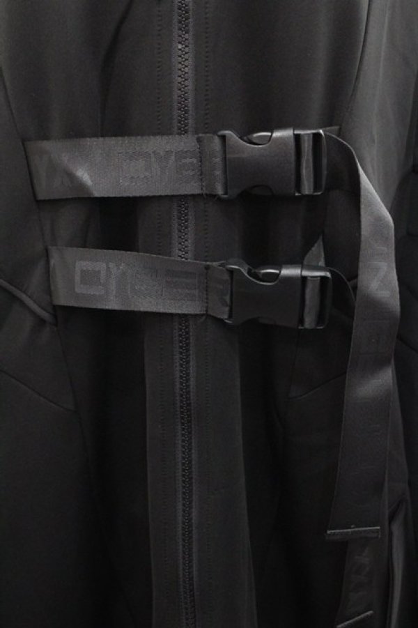 画像5: REVENGE GALLERY / ベルトデザインパーカー  黒 I-25-12-27-062-0-TO-SA-ZI (5)