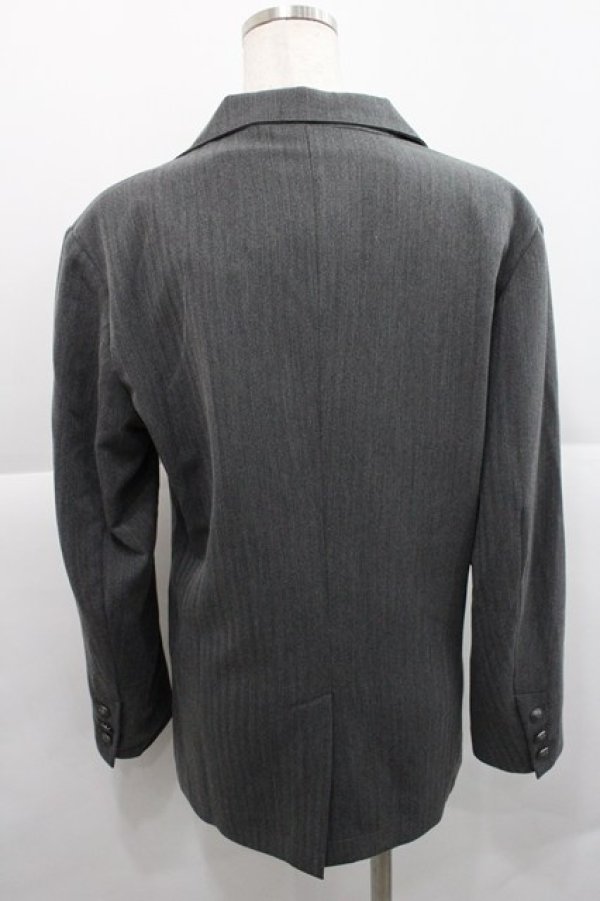 画像2: AXES-X / アンティークヘリンボーンジャケット M グレー I-25-12-27-066-LO-JA-SA-ZI (2)