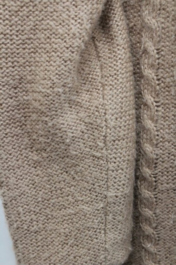 画像5: axes femme / 裏ボア付きニットコート  ピンク I-25-12-27-068-AX-JA-SA-ZI (5)