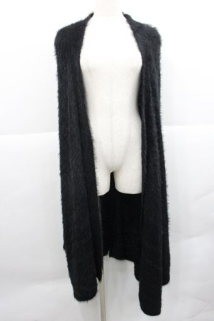 画像: ililil / 【陰翳流羽】ニットカーディガン  黒 I-25-12-27-073-PU-TO-SA-ZI