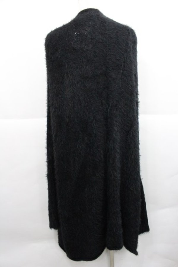 画像2: ililil / 【陰翳流羽】ニットカーディガン  黒 I-25-12-27-073-PU-TO-SA-ZI (2)