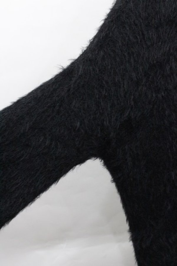 画像3: ililil / 【陰翳流羽】ニットカーディガン  黒 I-25-12-27-073-PU-TO-SA-ZI (3)
