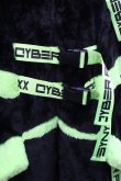 画像5: PSYNYXX / サイバーファーブルゾン  黒Ｘ緑 I-25-12-27-074-0-TO-SA-ZI (5)