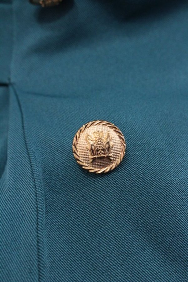 画像4: Amavel / Classic School サイドプリーツジャンパースカート F グリーン I-25-12-27-076-CA-SK-SA-ZI (4)