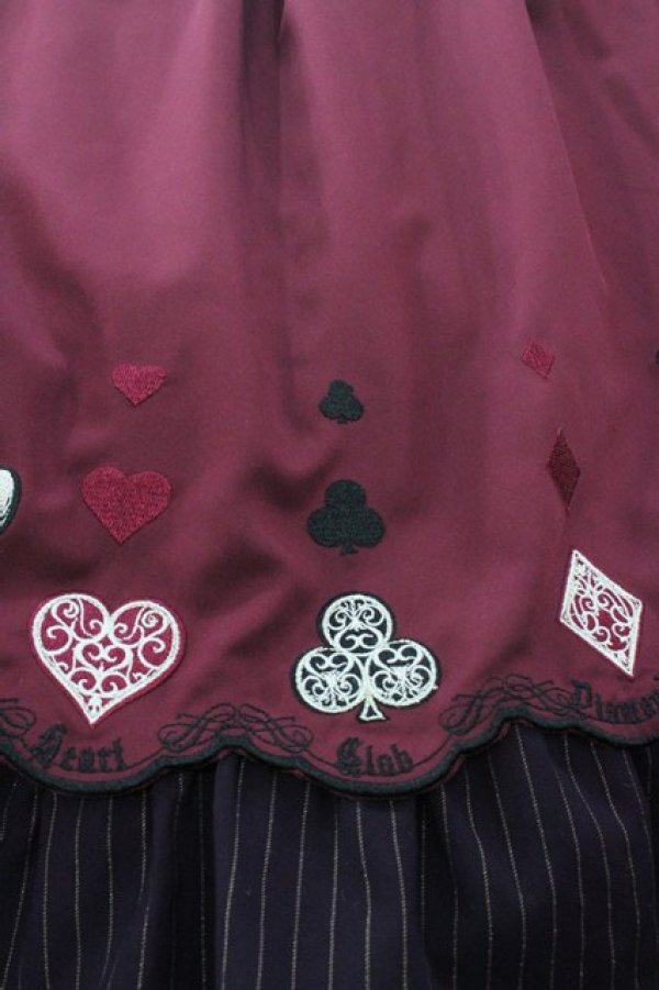 画像6: Amavel / Wonderlandカットワークワンピース  ボルドー I-25-12-27-078-CA-OP-SA-ZI (6)