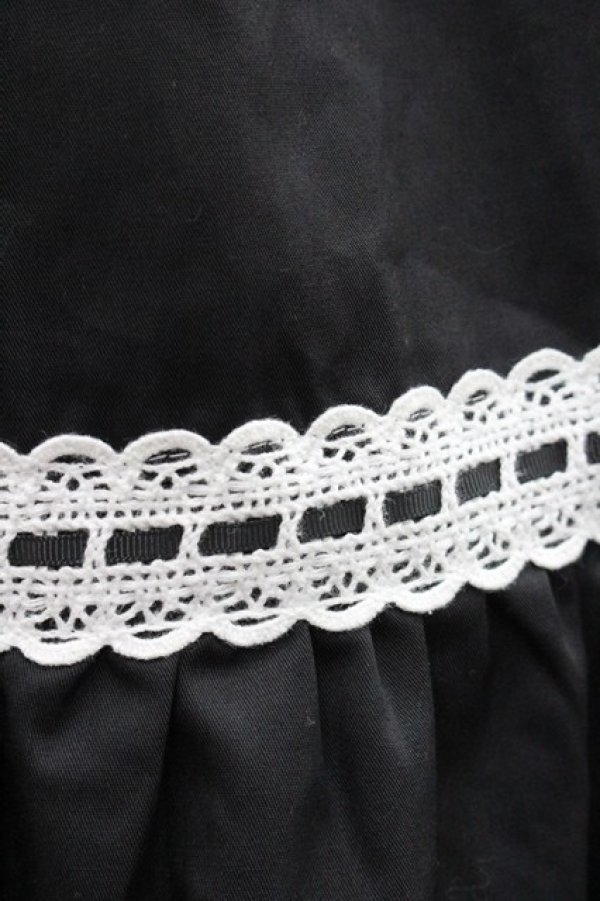 画像4: Eri Aino's collaboration / シャーロットの水曜日 ジャンパースカート LL 黒 I-25-12-27-080-0-OP-SA-ZI (4)