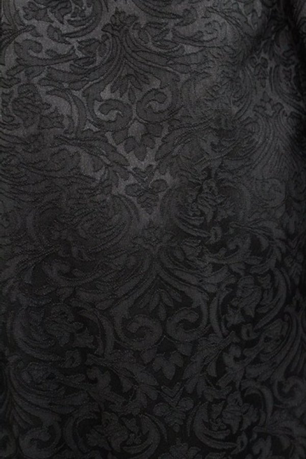 画像7: axes femme kawaii / 牡丹刺繍チャイナワンピース M 黒 I-25-12-27-085-AX-OP-SA-ZI (7)