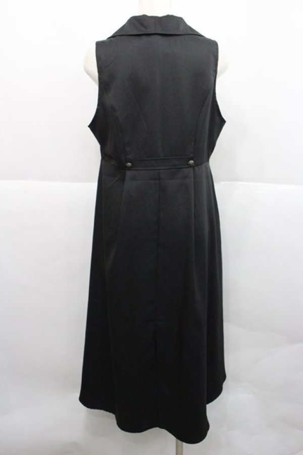 画像2: axes femme / ジレ風ロングベスト  黒 I-25-12-27-086-AX-TO-SA-ZI (2)