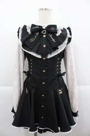 画像: LIZ LISA / ラッフルリボンセットアップ 0 黒 I-25-12-27-090-LO-OP-TE-ZI