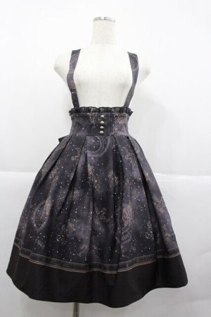 画像: Amavel / Fantasy Milkywayスカート  黒 I-25-12-27-094-CA-SK-SA-ZI