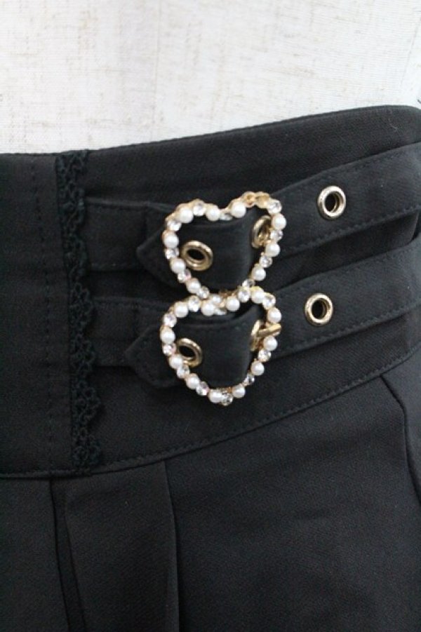 画像3: Rojita / ジップデザインサイドバックルスカート F 黒 I-25-12-27-102-LO-SK-TE-ZI (3)