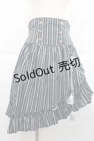 画像: PUTUMAYO / Midnight Paradeアシメスカート  黒 I-25-12-27-107-PT-SK-SA-ZI