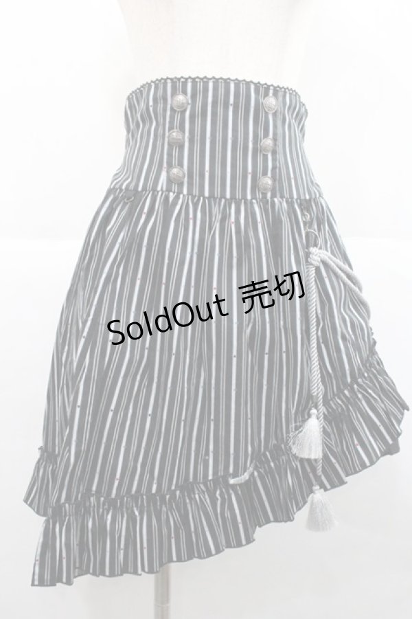 画像1: PUTUMAYO / Midnight Paradeアシメスカート  黒 I-25-12-27-107-PT-SK-SA-ZI (1)