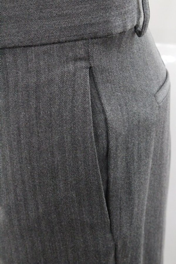 画像3: AXES-X / アンティークヘリンボーンパンツ M グレー I-25-12-27-122-LO-PA-SA-ZI (3)