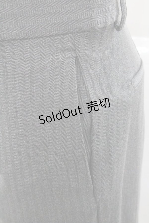 画像3: AXES-X / アンティークヘリンボーンパンツ M グレー I-25-12-27-122-LO-PA-SA-ZI (3)